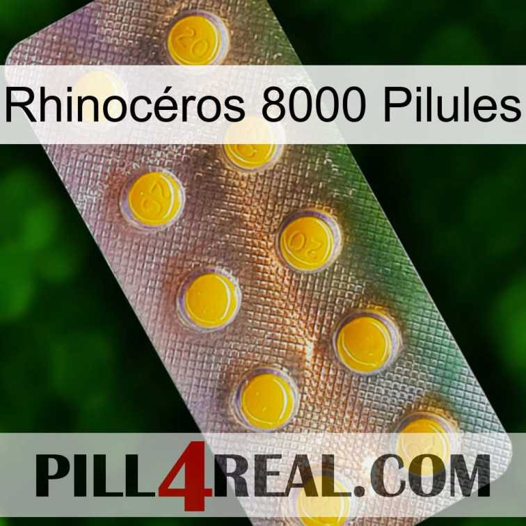 Rhinocéros 8000 Pilules new11